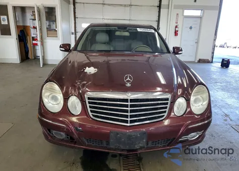 2007 Mercedes-Benz E 350 4Matic z USA, uszkodzony, nr VIN WDBUF87X97B157007